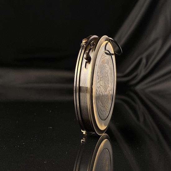 Antique Nautical Flat Compass London Dillon Nautical Collectible Compass