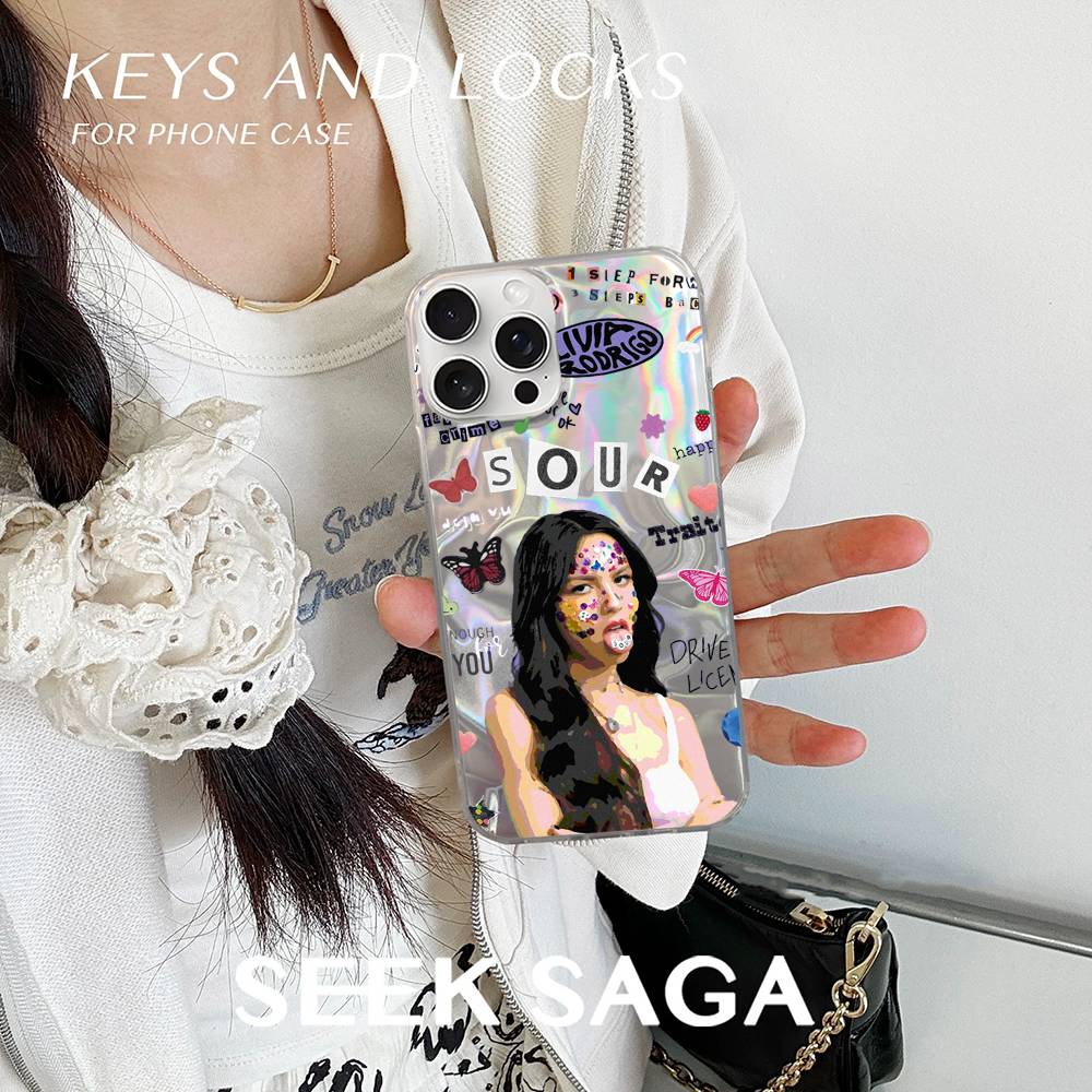 

Singer O-Olivias R-Rodrigos Phone Case For IPhone 16 15 14 13 12 11 Pro Max Mini X Xs XR Transparent Case iPhone 15 Plus