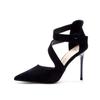 Sexy High Heels Shoes Fashion Women Stilettos Pointed Toe Sandals Summer New Designer Dress Party  Pumps Women Shoes