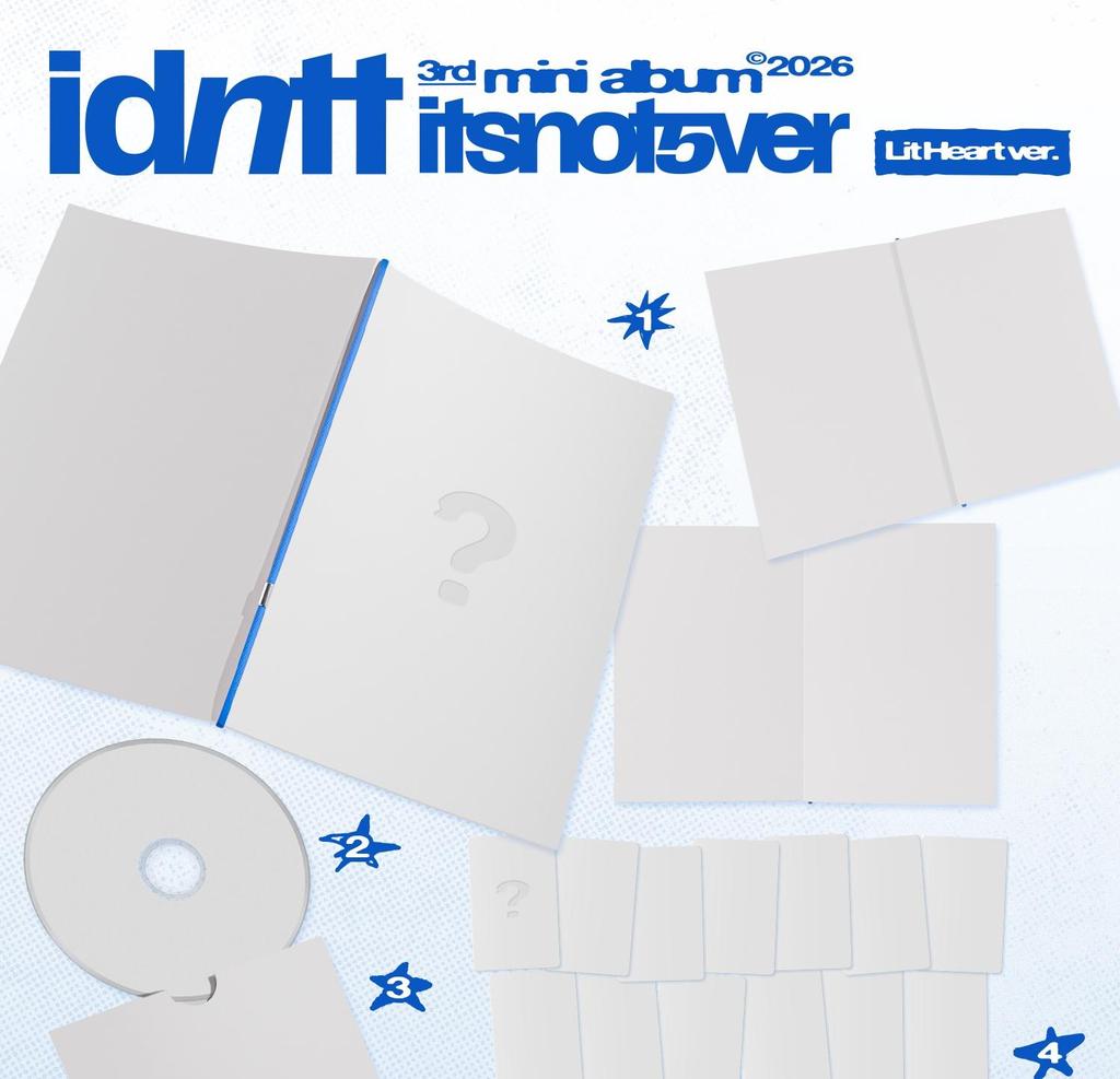 [Pre-order] idntt [itsnotover] 3rd Mini Album + Free Gift