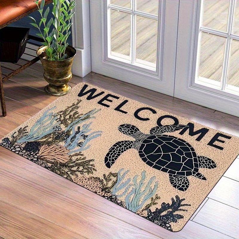 Welcome Doormat Non-Slip Absorbent Doormat Suitable Laundry Room Bedroom Bottom Carpet St Patrick'S Day Mother'S Day Easter Gift