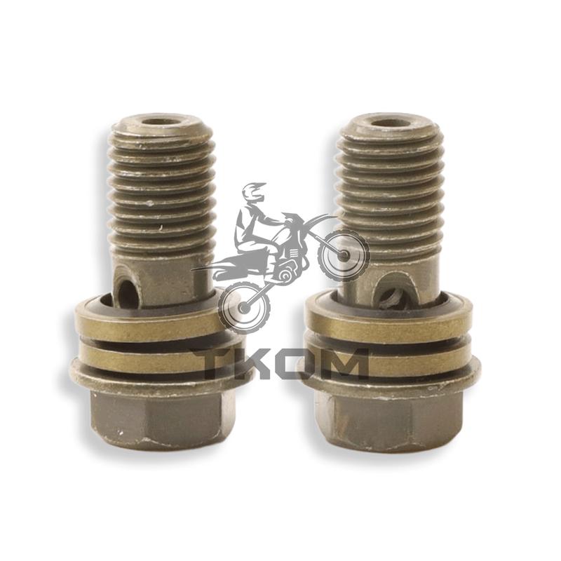 M10x1.25 Screws Bolts for Universal Motorcycle parts ATV Scooter Stainless Brake Banjo Bolt Caliper Master Cylinder