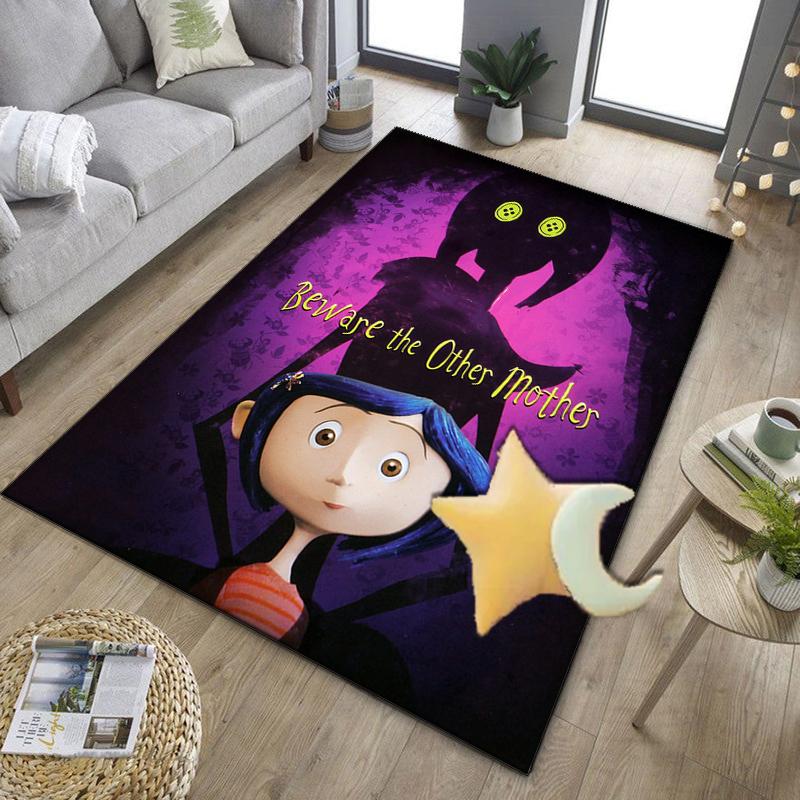 Fantasy In horror mother Office Rug Chair Mat, Game Carpet, Suitable for Front Door, Bedroom, Living Room, Desk, Holiday Gift