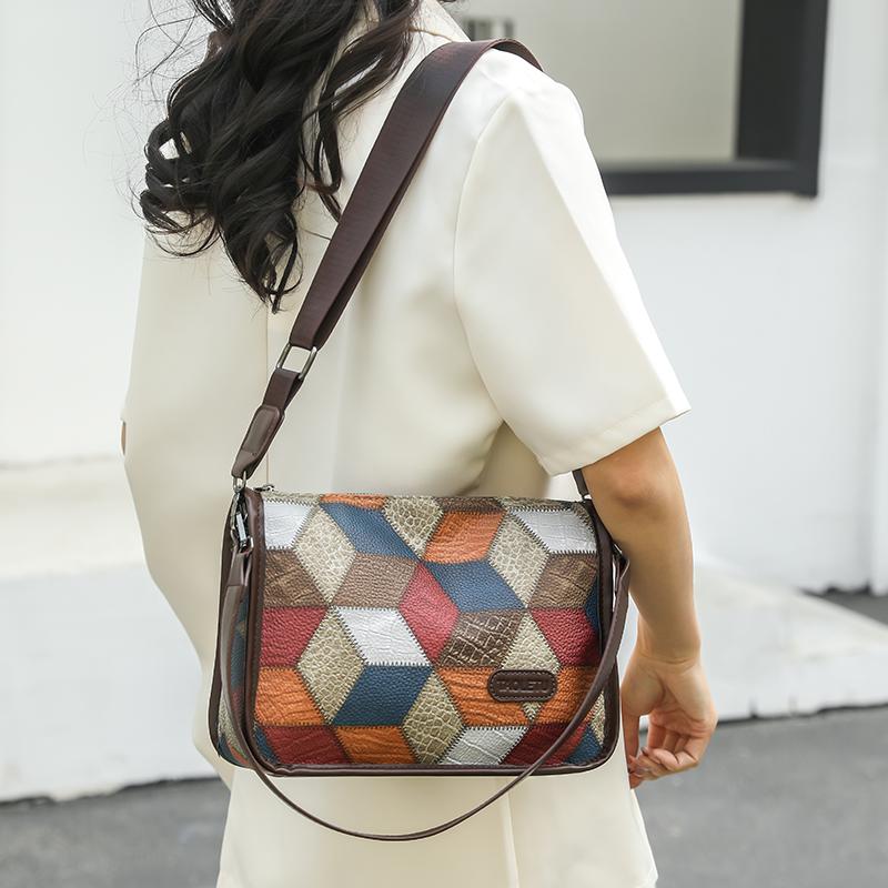 High quality PU Shoulder Handbag Purseshigh-capacity Big Shoulder Crossbody Bags New Designer Messenger Sac Casual Tote Bags Sac
