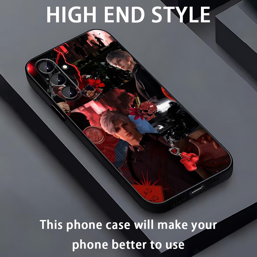 

Hot Love and Deepspace Game Phone Case For Samsung Galaxy A56 A16 A36 A26 A06 A55 A54 A15 A35 A25 Soft Black Samsung A06 5G