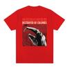 Zerstörer von Kolonien Ameisenbär Japanisches Vintage T-Shirt Unisex Damen Mode Lässig Gemütliches T-Shirt 100% Baumwolle Harajuku Gothic T-Shirt