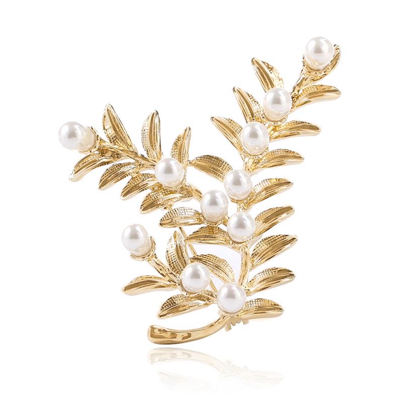 European-American Retro Lavender Flower Brooch Pin