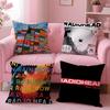 R-Radiohead Hot Band Cushion Cover Comfortable Reversible Pillow Cover Ideal For Car Sofa Bedroom & Beyond