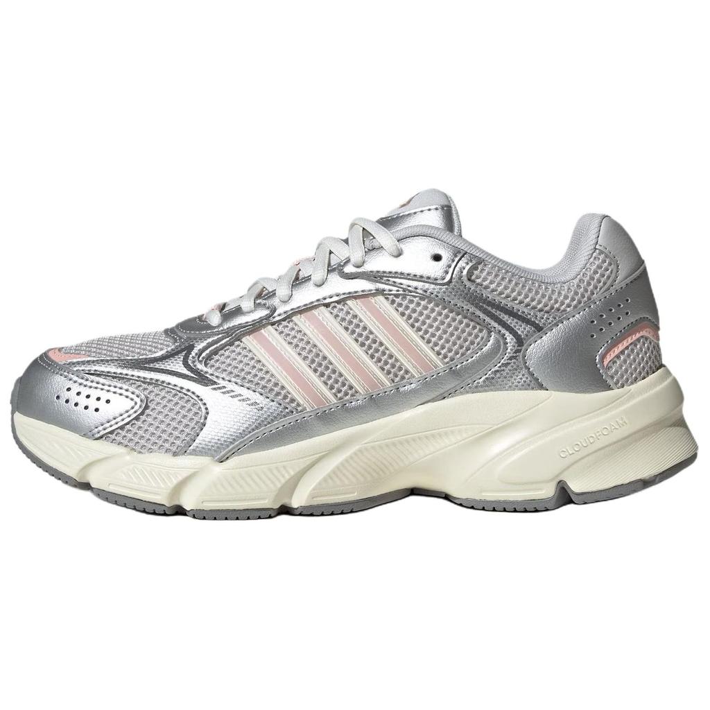 Adidas Crazychaos 2000 Comfortable Versatile Durable Low-Top Lifestyle Casual Shoes Women sneaker Silver Pink JQ9624