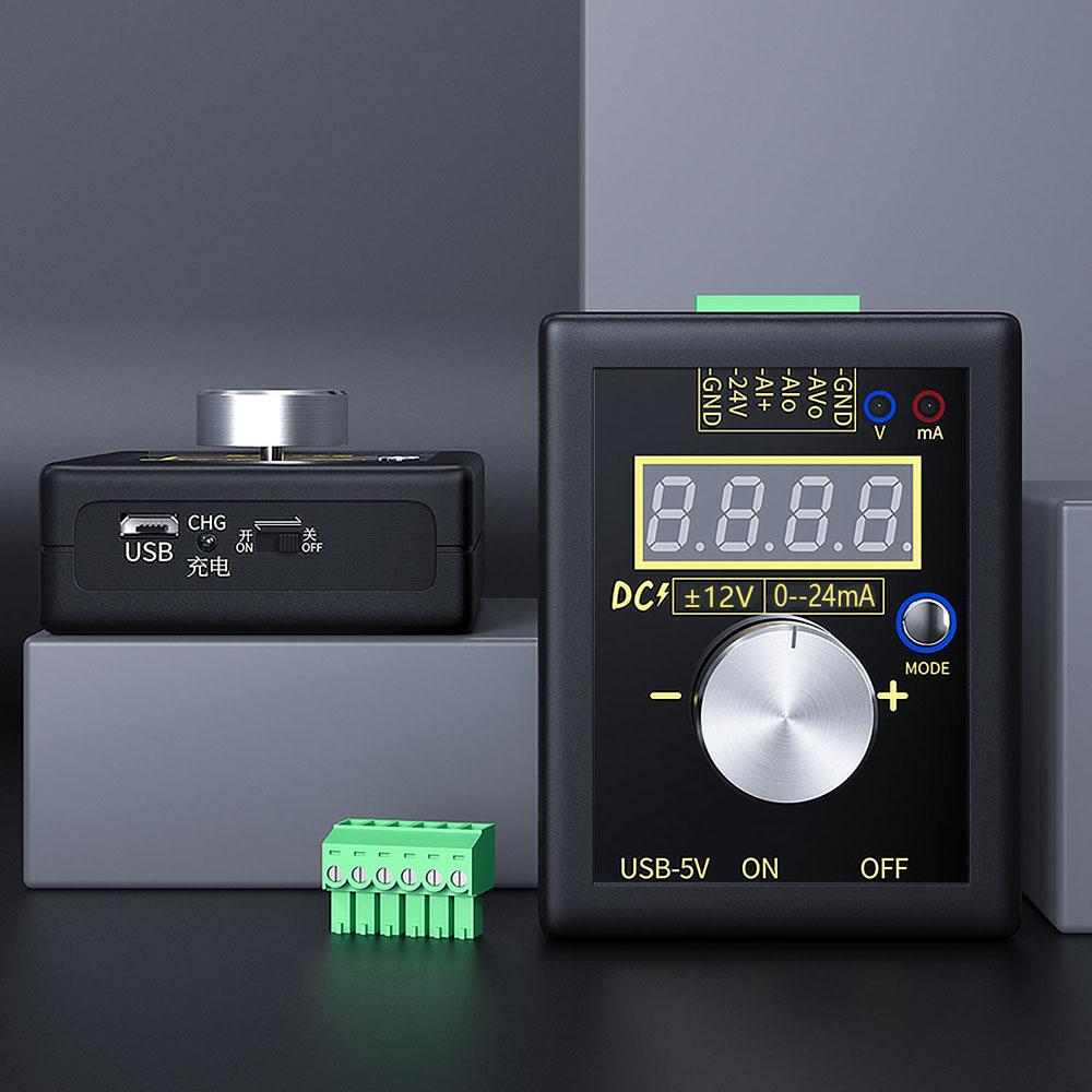 SG-002 Handheld Small Voltage Current Generator   0-10V 0-22mA Current Voltage Signal Producer