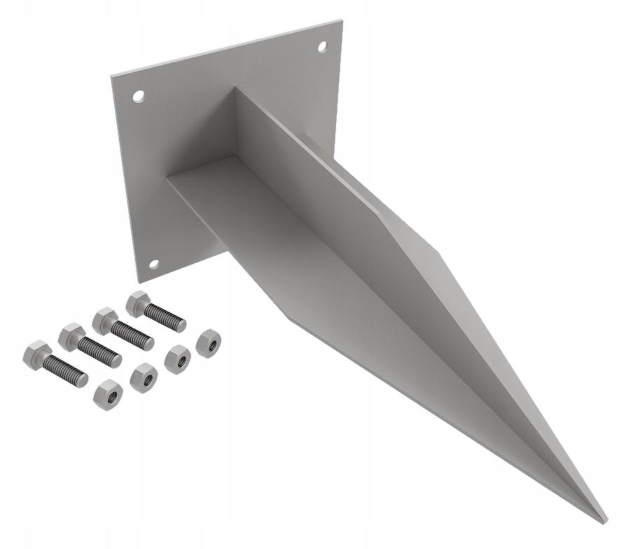 Anchor base for mounting a garden tap with a side connection