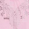 Girls' Dance Dress with Diamond Sequins: Mesh Long Sleeve Slim Fit Bodysuit and Puffy Skirt
