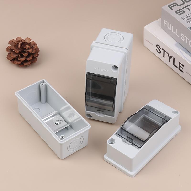 2/1Pcs Power Distribution Protection Box Circuit Breaker Box Waterproof Distribution Box For Hotel Workshop Power Stations