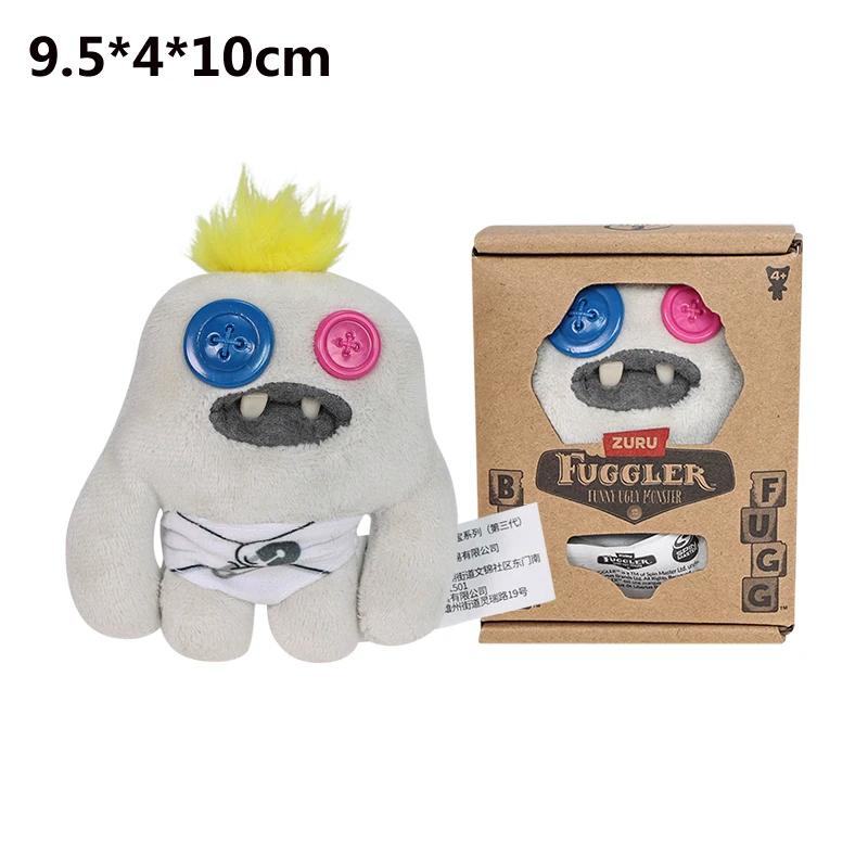 Pluszowa zabawka Fuggler Śmieszny Brzydki Potwór Fuggs Seria Dzieci Pan Igiełka Munch Wściekły Królik Szeroko Otwarty Dziwak Pluszowa Lalka Prezent Miękka Zabawka 9CM