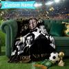 Custom Name Blanket James Bond Movie Collage Blanket Bedding Blanket for Travel, Camping, Living Rooms, Offices, Sofas, Fan Christmas Gift