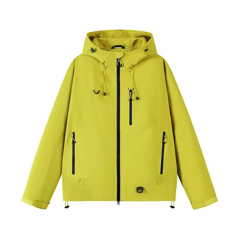 

Unisex 7870 Outdoor Jacket: Windproof, Waterproof Hooded Coat for Teens, Men & Women - Perfect for Spring & Autumn Mountaineering. 3XL (Recommended 200-220 lbs)