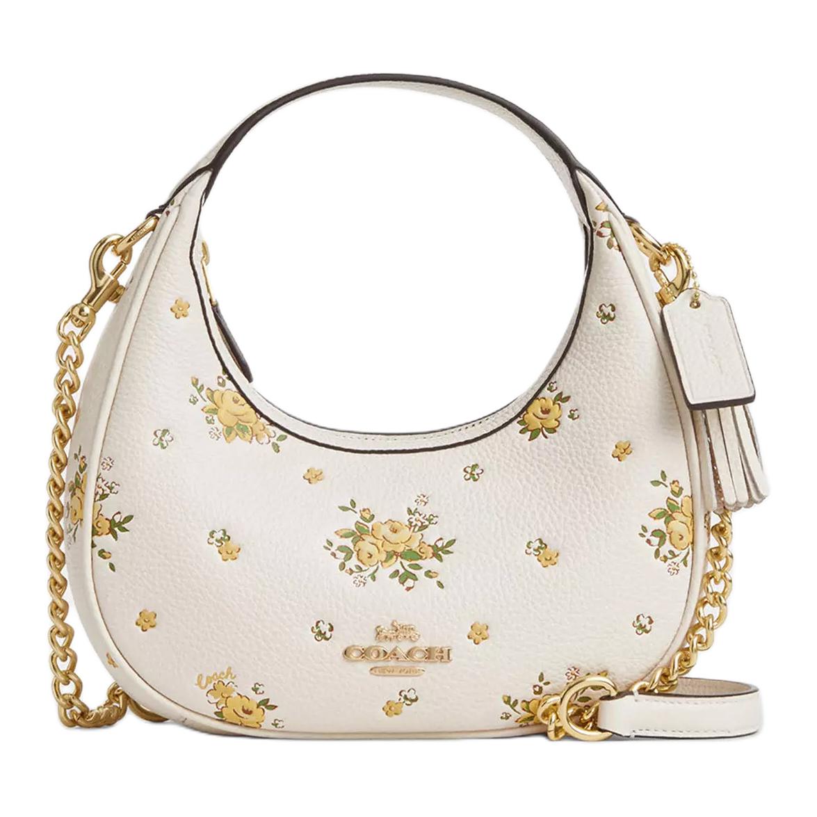 

Coach Carmen 20 Metal Detachable Chain Leather Shoulder Crossbody Handbag Small Women handbags White CAK90-IMCAH Gift Box Sets (Basic Set+Black Box)