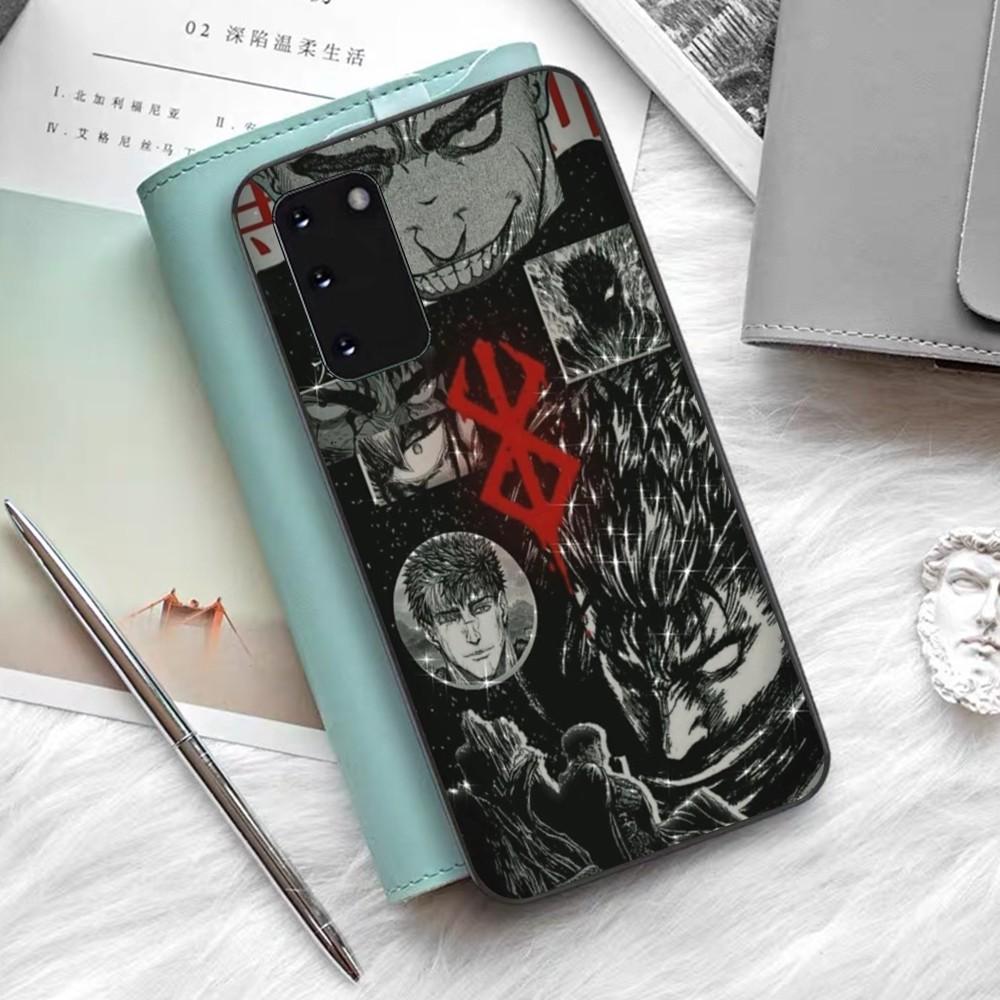 Berserk Comics Anime Phone Case For Samsung S 9 10 20 21 22 23 30 23 24 Plus Lite Ultra FE S10lite Fundas