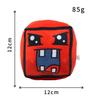 !!Juguetes de Peluche Cubo Geometry Dash Almohada Pequeña Muñeco de Peluche Relleno Colgante Cuadrado Juego Lindo Decoración para el Hogar Regalo de Cumpleaños para Niños