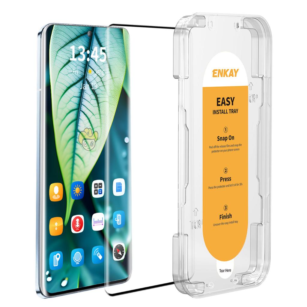 ENKAY HAT PRINCE For vivo S18 5G/S18 Pro 5G Tempered Glass Screen Protector Ultra Clear Screen Film Support Fingerprint Unlock