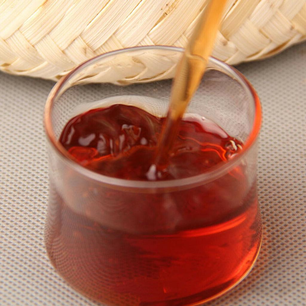 800g Ripe Puerh Tea Bamboo Basket Packing Loose Tea Ancient Tree Spring Puer Tea