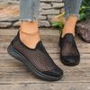Summer Breathable Mesh Shoes for Sports and Leisure, Thin Hollow Out Fabric Shoes, One Foot Lazy Shoes