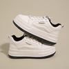 2025 winter new ins Korean version of thick-soled low-top velvet little white shoes women's tide running casual board shoes women's Y8613-2