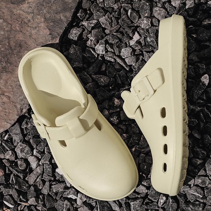 Fashion Original Men Clogs Slippers Comfort Mules Sandals Summer EVA Waterproof Non-slip Chef Shoes Workers Outdoor Fishing Shoes