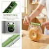 textureBag Sealer Clips 12PCS Cute Panda Food Clamps Heavy Duty Freshness Seal for Home Kitchen Snack Food Storage