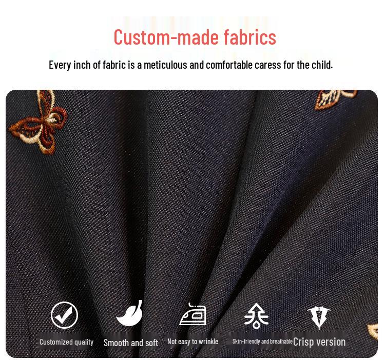 Children's Autumn/Winter Academy Style Suit Set for Boys and Girls - Formal Wear Skirt and Suit for Performances