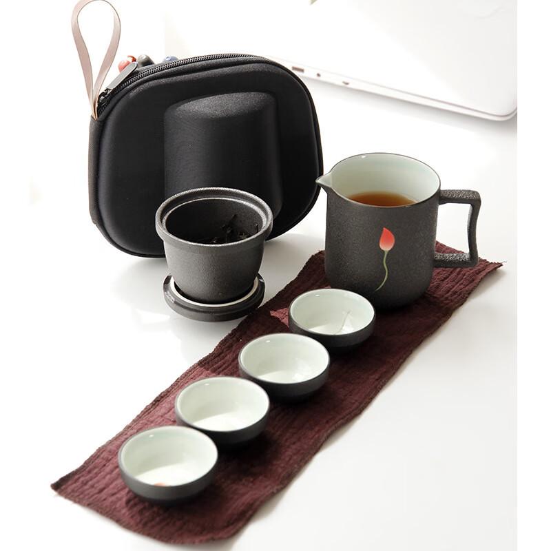 Chaxun Portable Ceramic Gongfu Tea Set