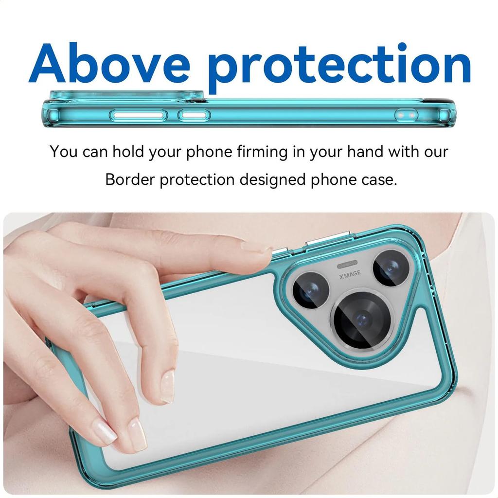 Phone Case For Huawei Pura 70 Pro/70 Pro Plus , Clear Transparent Phone Case Cover For Huawei Pura 70 Pro/70 Pro Plus
