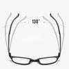 Anti Blue Presbyopia Glasses Men's Reading Glasses HD Full Frame Decorative Glasses 0 To +400