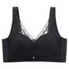 Breathable Gathering Bra for Women Without Steel Rims Thin Design Plus Size Push Up Bra Adjustable Top Support Bra