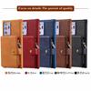 Applicable To iPhone12 Pro Mobile Phone Case Note20 Calf Pattern Insert Card Zipper Wallet Anti-drop Protective Case