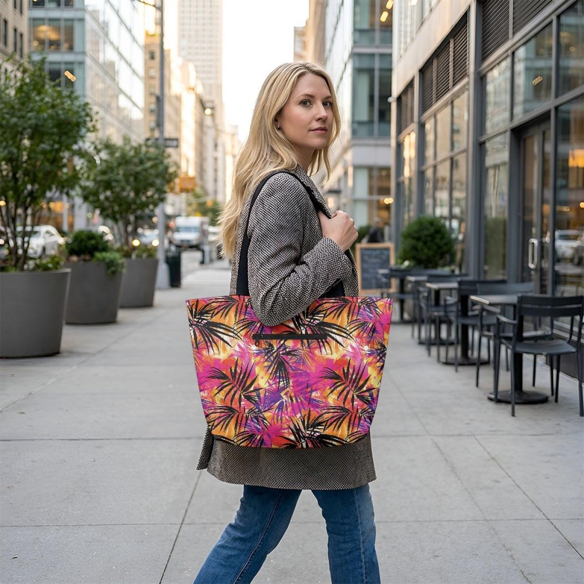 

Women S Handbag Carrying Laptop Outdoor Printing Large-Capacity Tote Bag, Starting From One Piece
