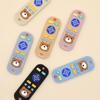 Children's silicone teething remote control baby mouthing period soothing teething teething remote control toys silicone teeth u