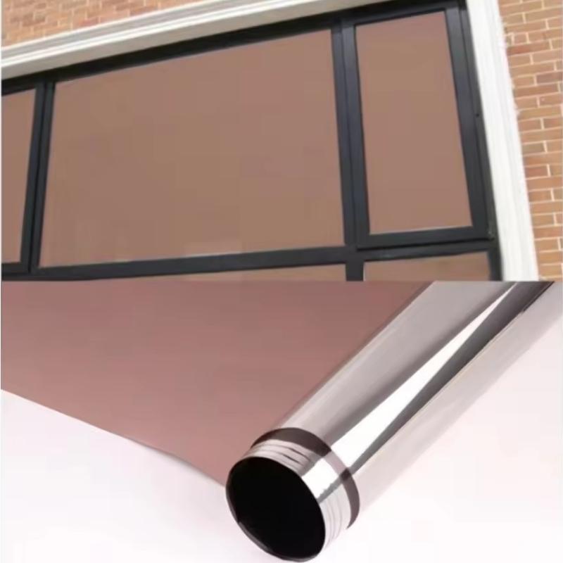 Mirror Reflective Window Privacy Film One Way Window Tint for Home Sun Blocking Anti UV Static Cling Glass Door Window Film