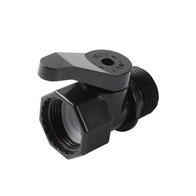 3/4 Inch Female To Male Thread Valve Garden Water Drip Irrigation Plastic Fittings Agriculture Tools Hose Adapter Shut Off Valve