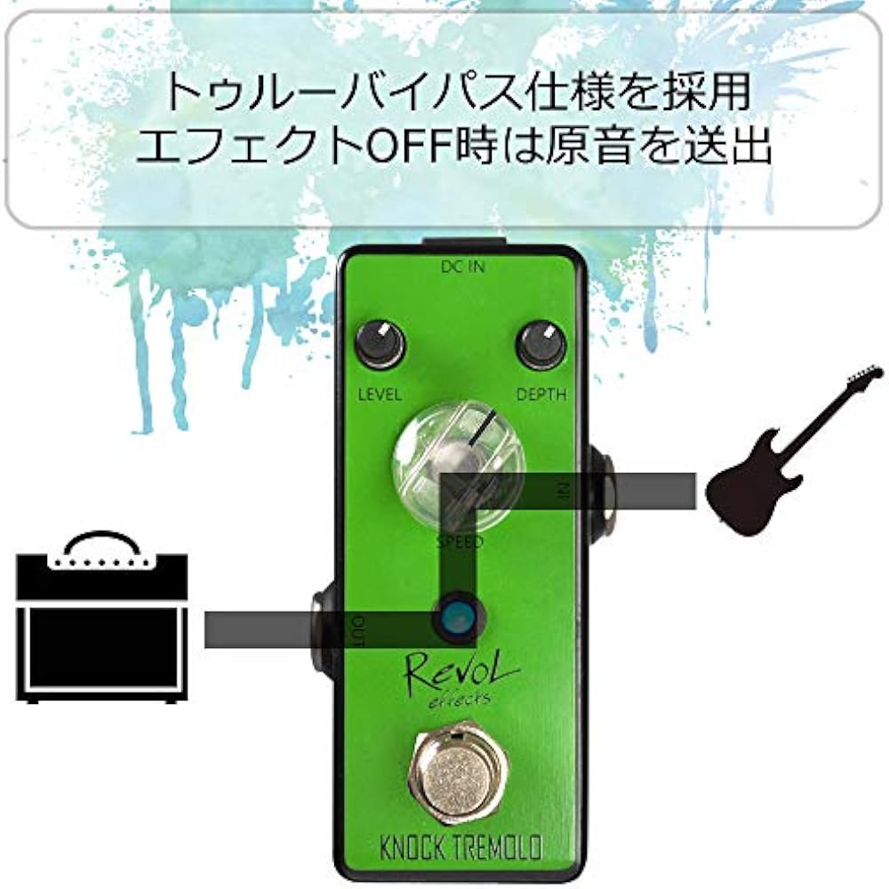 Revol Effects Revol Effects Effector Tremolo Knock Tremolo ETR-01