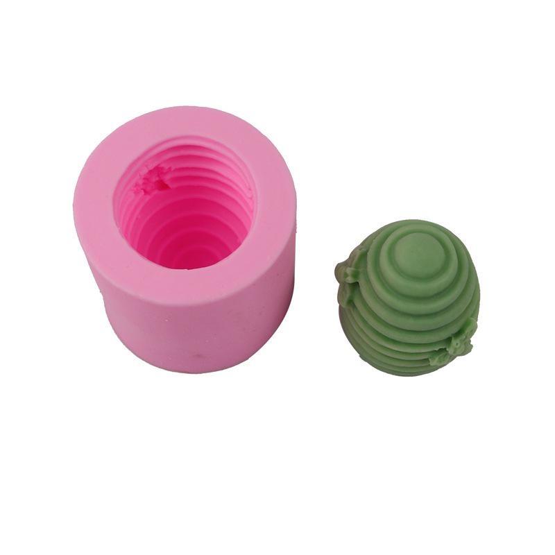 Honeycomb Shape Silicone Mold DIY Cake Decor Bee Treehouse Beeswax Aromatherapy Mold Handmade Candle Plaster Resin Epoxy Mould