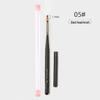 Japanese Nail Art Pen Set: 16-Piece Gel Polish Liner, Drawing, Carving, and Blending Brushes.