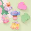 10pcs Amusement Park Airship Train Trojan Horse Resin Cream Glue Phone Case Flat Back Scrapbooking DIY Statue Decoration Crafts
