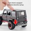 Model auta Benz G500 v měřítku 1/24, stahovací autíčko se zvukem a světlem pro děti Batole Kluci Dívčí Dárková kolekce