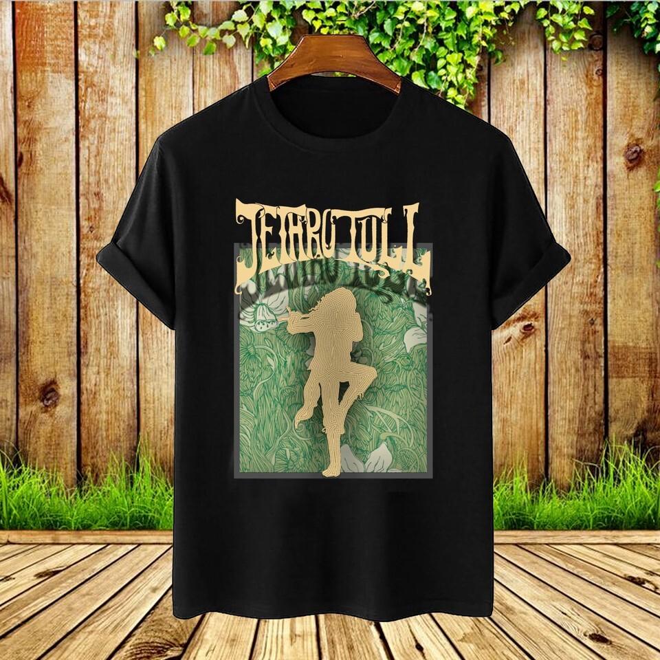 

Jethro Tull Vintage Style Rock Gift For fan Black All Size unisex TShirt QQ119 Unisex T-Shirt XL
