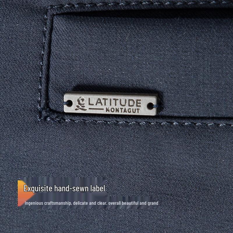 MONTAGUT Men's Business Casual Fine Wool Blend Jacket