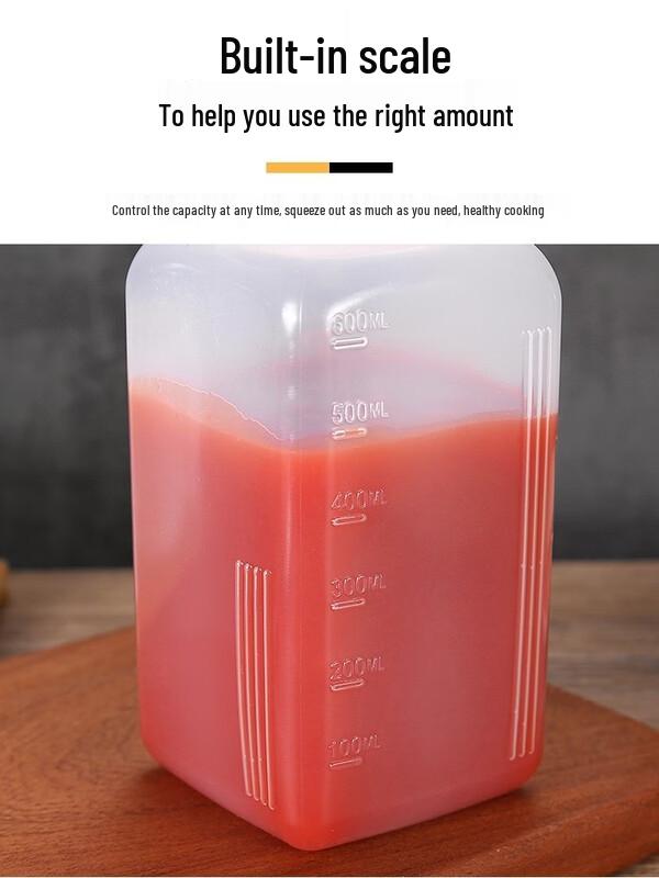 ZISIZ Commercial Food-Grade Squeeze Bottle