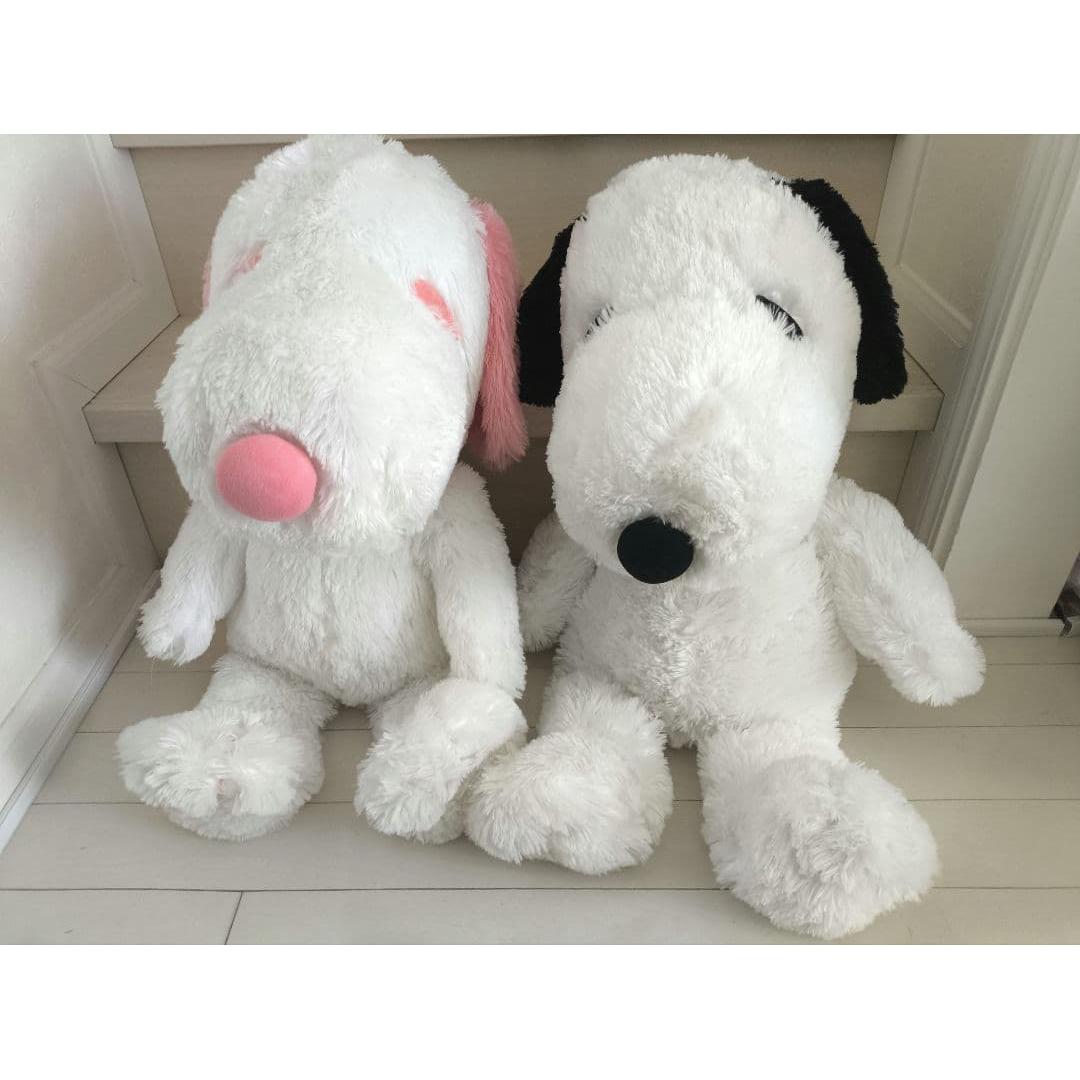 Snoopy SNOOPY stuffed toy set of 2 BIG size