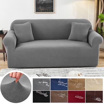 Waterproof Jacquard Sofa Cover Elastic Removable L Shape Love Seat Chair Covers For Living Room Corner Sofa