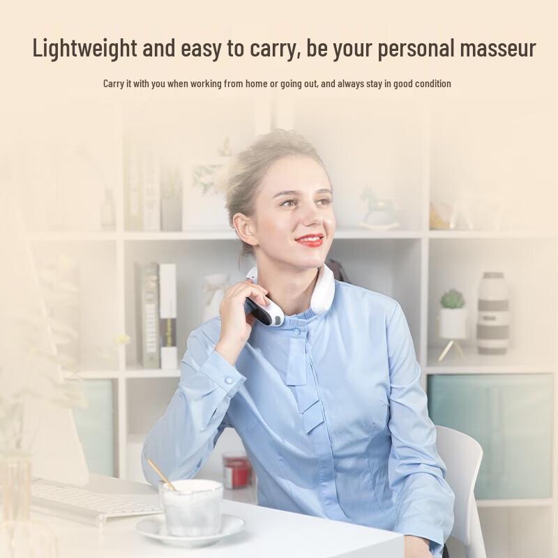 Wireless Pulse Neck Massager with Heat
